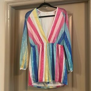 Sparkly Romper, perfect for Taylor Swift's ERAS TOUR! New without tags.